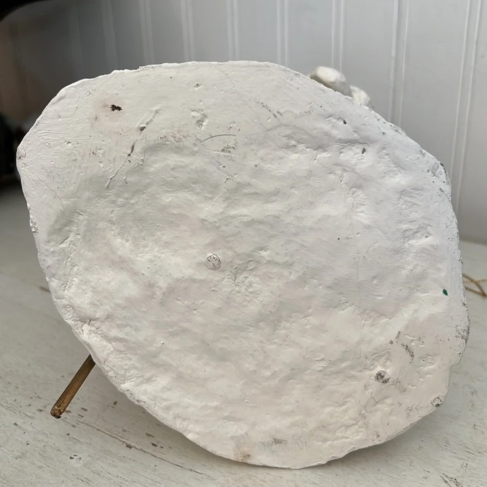 Large Belsnickle Primitive composite Santa Christmas decor 12”
